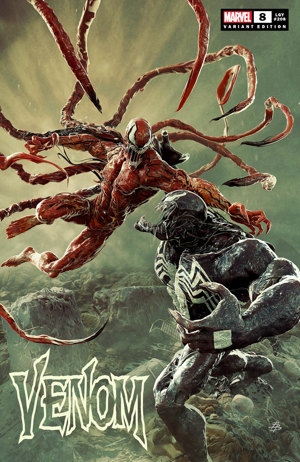 VENOM #8 BJORN BARENDS VARIANT