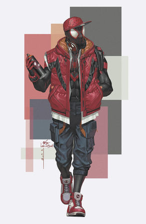 MILES MORALES: SPIDER-MAN #40 INHYUK LEE STREET-VERSE VIRGIN VARIANT[1:50]