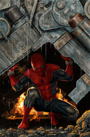 AMAZING SPIDER-MAN #14 LEE BERMEJO AMAZING VISIONS VIRGIN VARIANT[1:100]