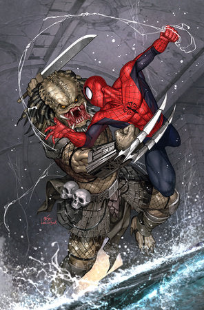 PREDATOR KILLS THE MARVEL UNIVERSE #1 INHYUK LEE RATIO VIRGIN 2ND PRINTING VARIANT[1:25]