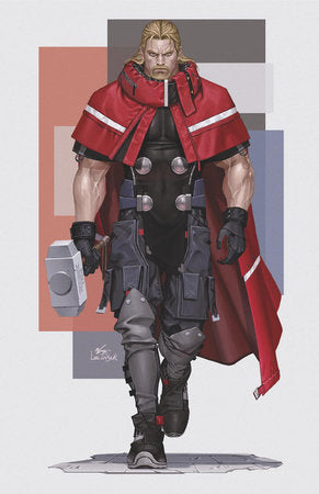 THOR #4 INHYUK LEE STREET-VERSE VIRGIN VARIANT[1:50]