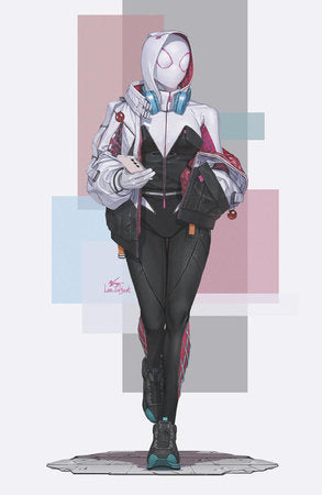 ALL-NEW SPIDER-GWEN: THE GHOST-SPIDER #4 INHYUK LEE STREET-VERSE VIRGIN VARIANT[1:50]