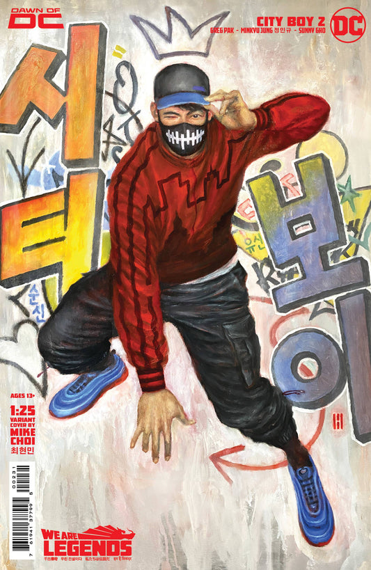 CITY BOY #2 (OF 6) CVR C INC 1:25 MIKE CHOI CARD STOCK VAR