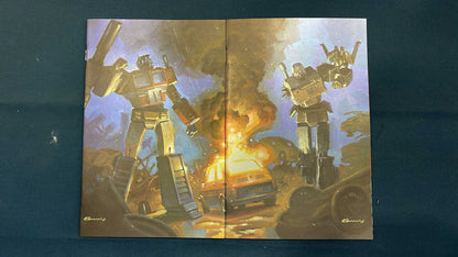 Transformers #20 Fabrizio De Tommaso foil connecting cover set